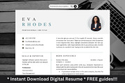 Professional CV layout ATS friendly, a Resume Template by The Career Lab (Thumbnail 1 of 9)