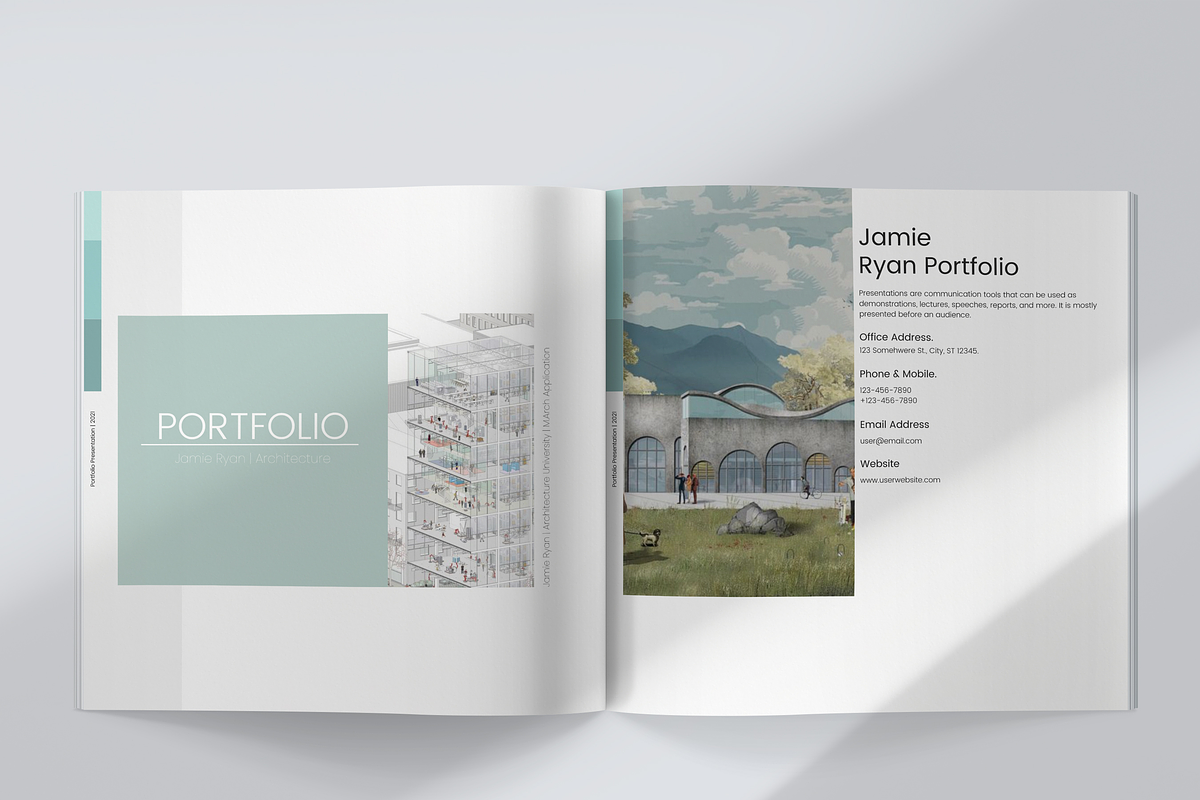 Architecture Portfolio & eBook, a Presentation Template by Templits (Photo 2 of 10)