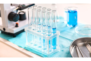 Water research in the laboratory, a Technology Photo by yanadjana