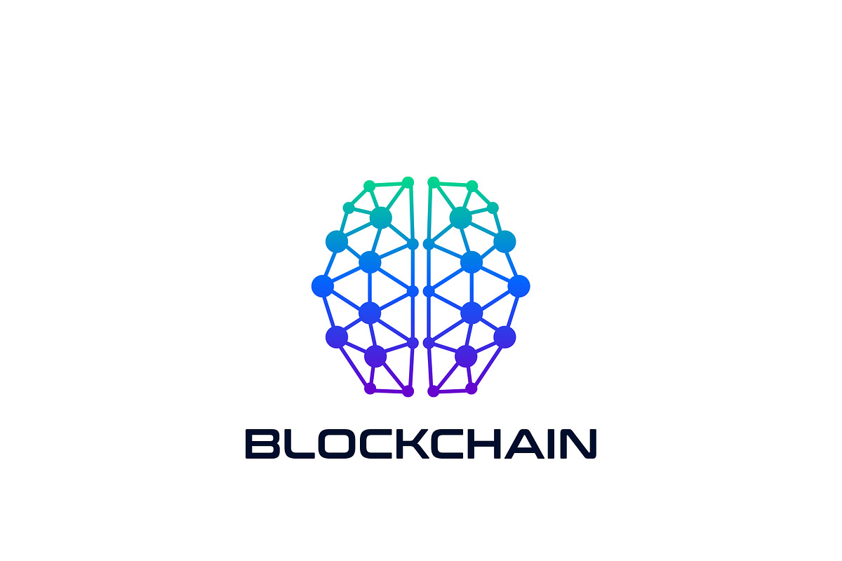 Abstract Brain Blockchain Logo, a Branding & Logo Template by HueNestify (Photo 1 of 3)