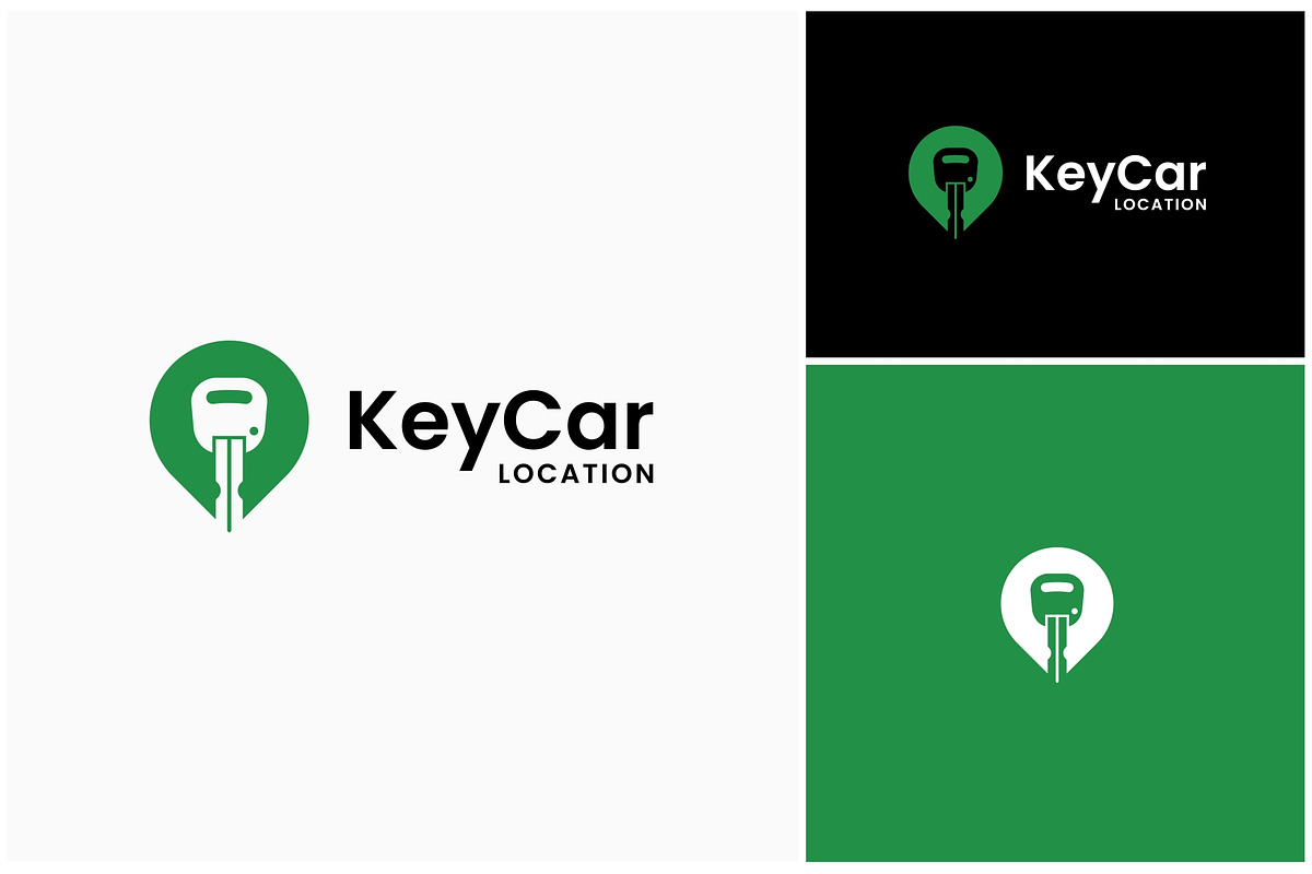 Car Key Dealer Point Location Logo, a Branding & Logo Template by ika trisiana