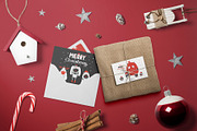 Very Monster Christmas Vector Art, a Seasonal Illustration by sceptical cactus (Thumbnail 2 of 9)