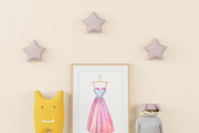 Fashion Watercolor Clipart, an Object Illustration by AnastasiaWatercolor (Thumbnail 7 of 10)