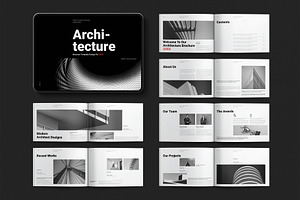 Digital Architect Brochure Landscape