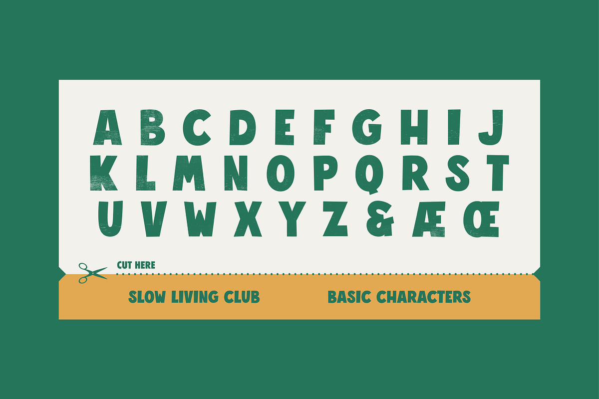 Slow Living Club Display, a Sans Serif Font by Davide Bassu (Photo 10 of 14)
