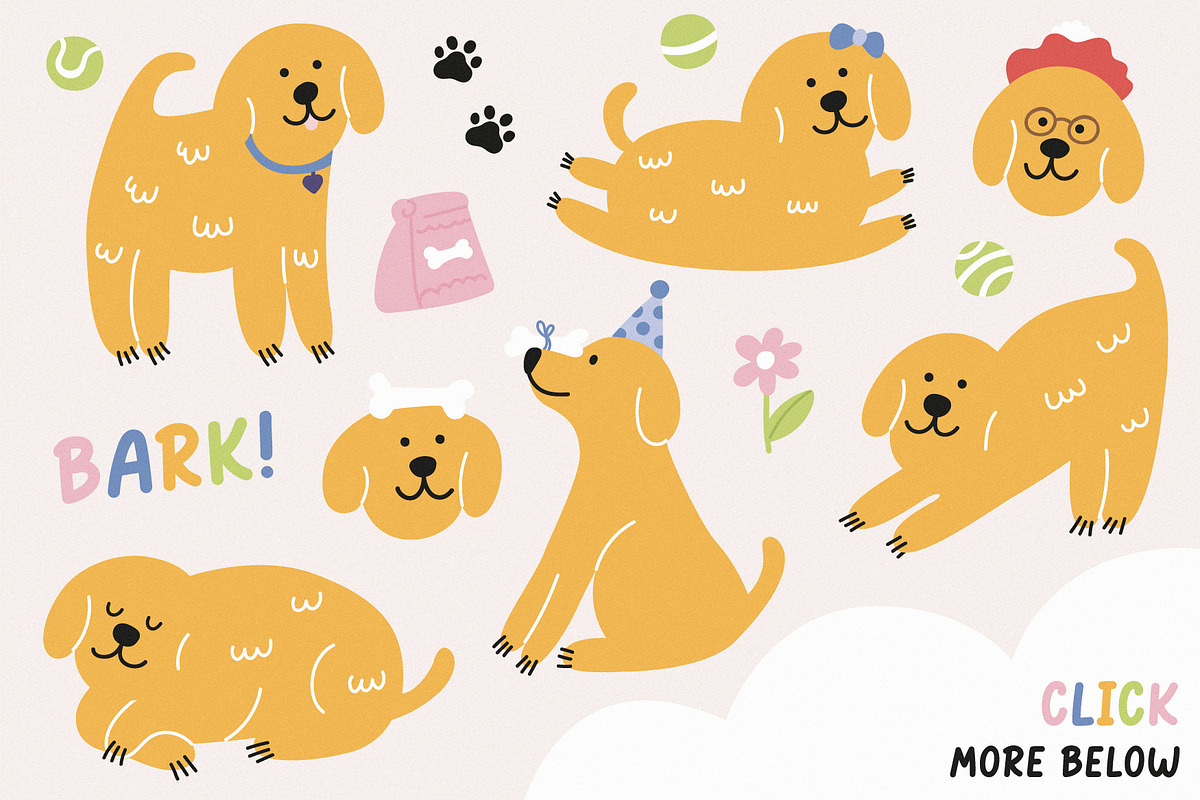 Friendly dog | Playful font, a Handwritten Font by JuliaVolkova (Photo 8 of 9)