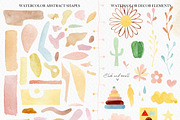Watercolor rainbow abstract cute, an Illustration by AnnaTkachi (Thumbnail 3 of 8)