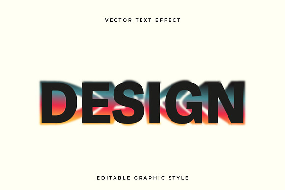 Gradient Blur Shadow Text Effect preview 4