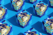 Abstract acrylic. Winter collection, an Object Graphic by Julie&Taily (Thumbnail 28 of 30)