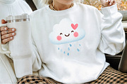 Cute Valentine Clipart - Kawaii Clip, an Illustration by Sublimation Artist (Thumbnail 4 of 6)