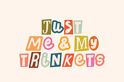 Ransom Machine, a Handwritten Font by ReveryWorks (Thumbnail 11 of 14)
