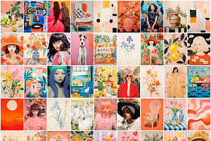 Maximalist Gallery. 200 Prints