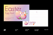 Easter Greeting Card, a Card Template by Neermana (Thumbnail 1 of 4)