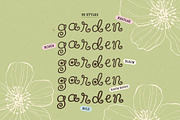 Wildflower Garden | Whimsical Font, a Handwritten Font by type peace (Thumbnail 3 of 14)