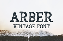 Arber Vintage font