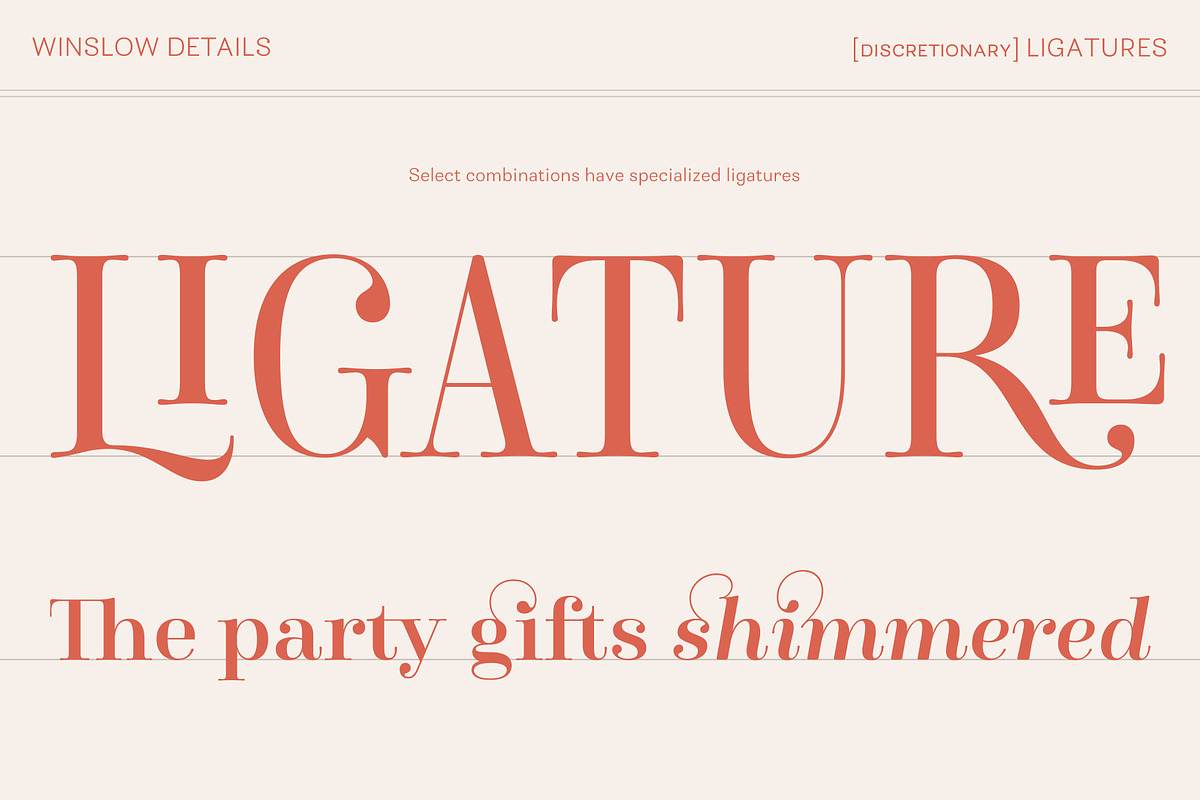 Winslow Title Complete Family, a Serif Font by Kimmy Design (Photo 13 of 15)