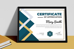 Certificate Design, a Stationery Template by MightyDesign