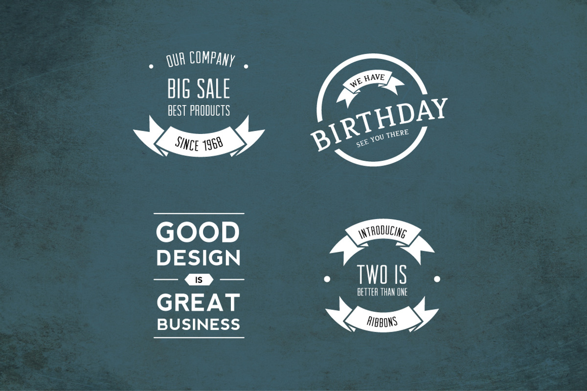 Minimal vector badges I preview 5