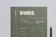 Invoice Design Template, a Stationery Template by MightyDesign (Thumbnail 2 of 8)