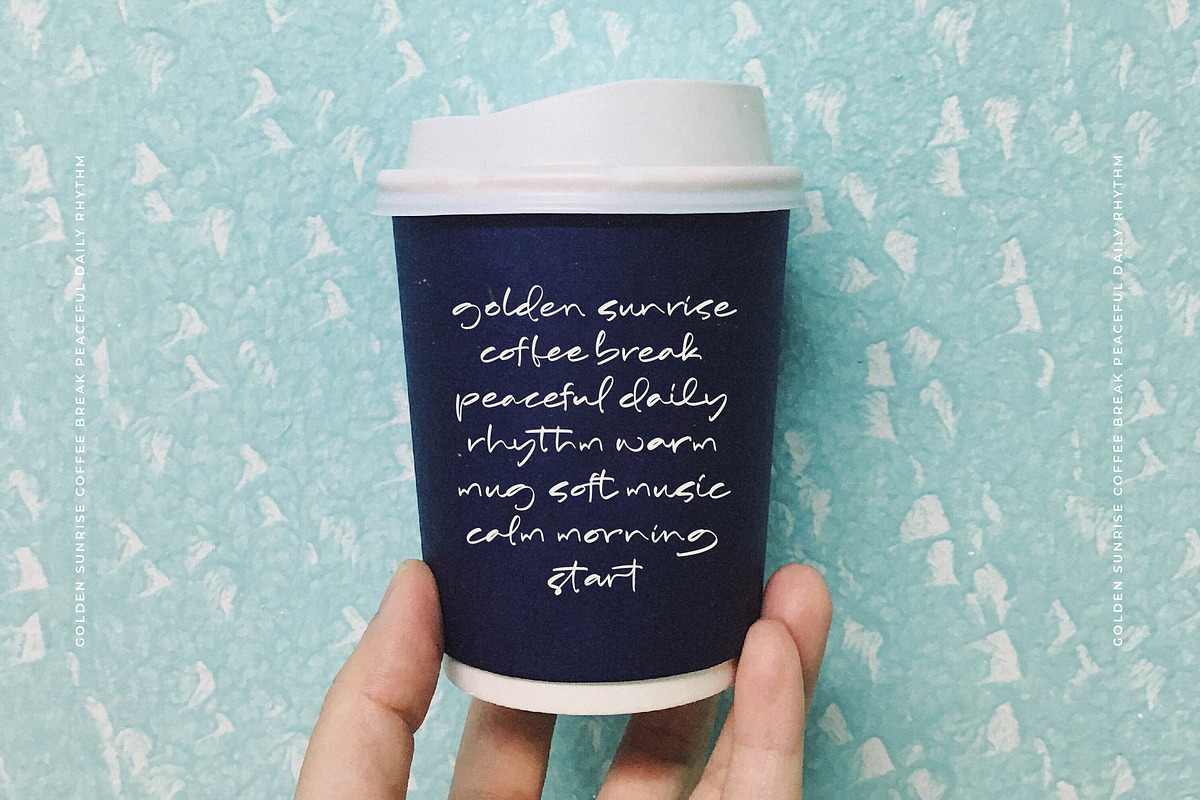 Freedom Paradise Handwritten Script, a Script Font by stylishtype.co (Photo 11 of 20)