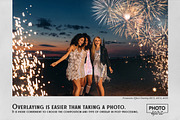 Fireworks Effect Overlays, a Brushes & More by PhotoSpirit (Thumbnail 2 of 10)