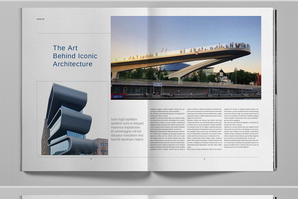 Architecture Brochure Template, a Brochure Template by Boris Cupac (Photo 6 of 7)