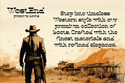 Canyon Slab - Wild West Typeface, a Slab Serif Font by HipFonts (Thumbnail 3 of 9)