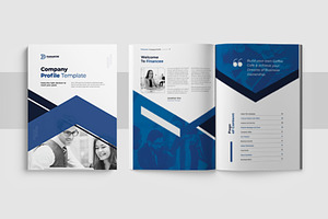 Creative Company Profile, a Brochure Template by astutedesign11