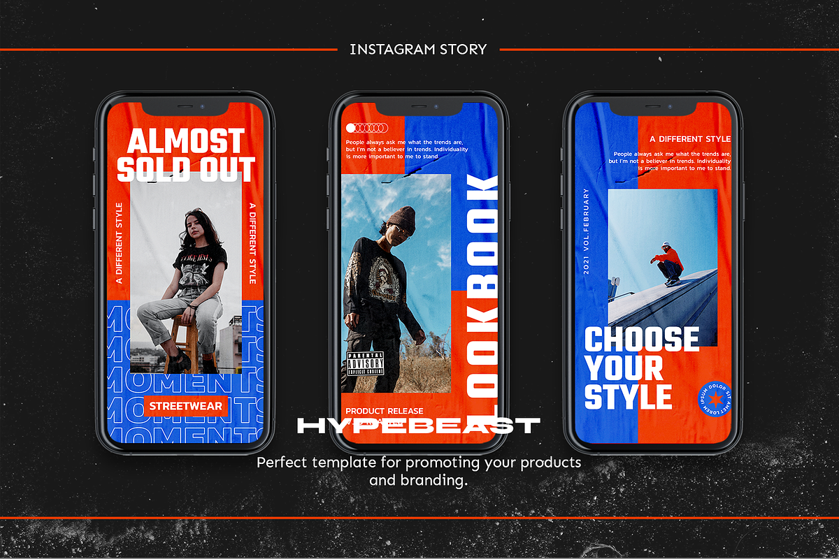 Hypeaw - Instagram Stories & Post, a Social Media Template by MYDesign (Photo 2 of 5)