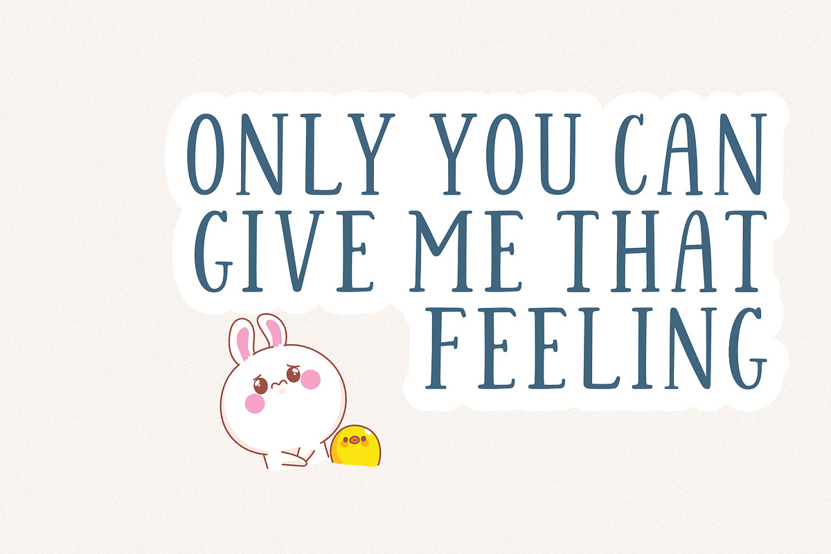 Cute Bianca | Quirky Serif Font, a Serif Font by Jimtype Studio (Photo 5 of 5)
