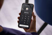 24 iPhone 17 Pro in Hand Mockups, an iPhone Mockup by Asylab (Thumbnail 82 of 107)