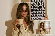 AILINA | Person Frame Mockup Set, a Household Mockup by SoleilHomeMockups (Thumbnail 4 of 13)
