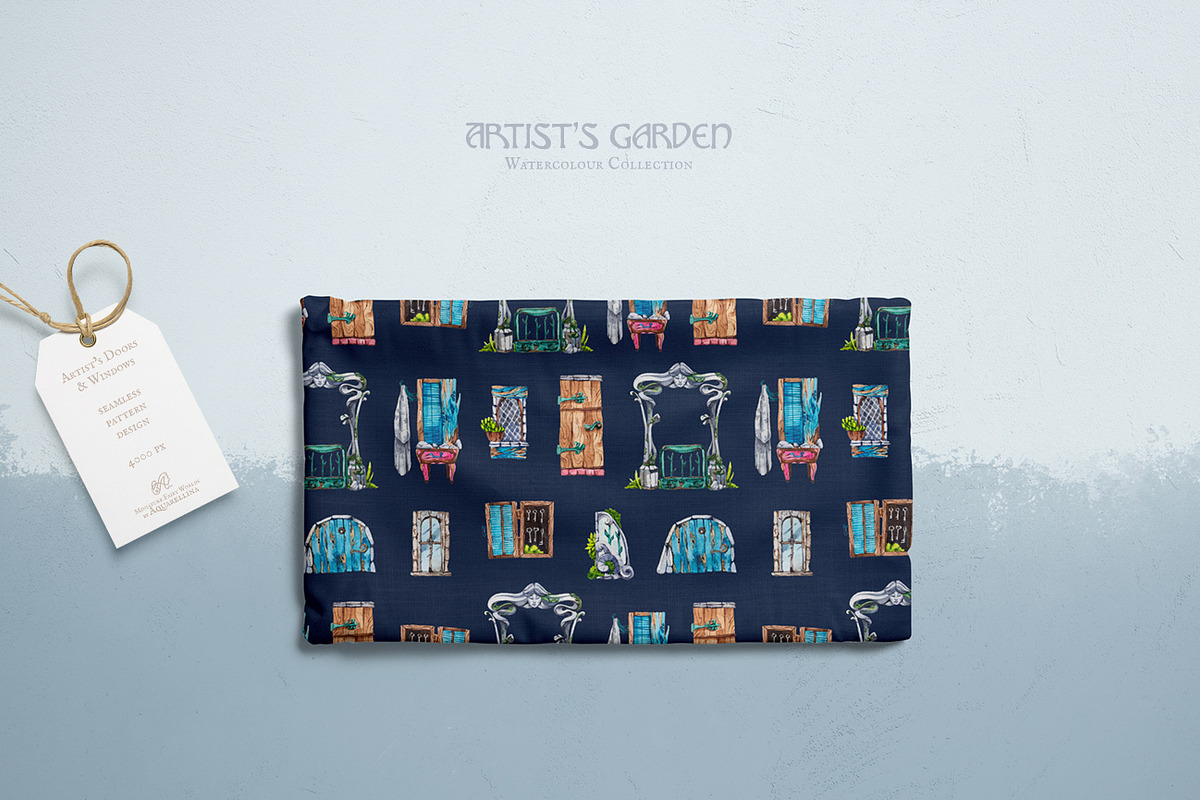 Artist's Garden Watercolours, a Decorative Illustration by Aquarellina (Photo 12 of 30)