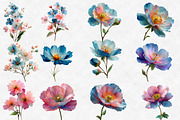 spring wildflower clipart, an Illustration by Designworld (Thumbnail 4 of 5)
