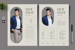 Resume CV Template 66