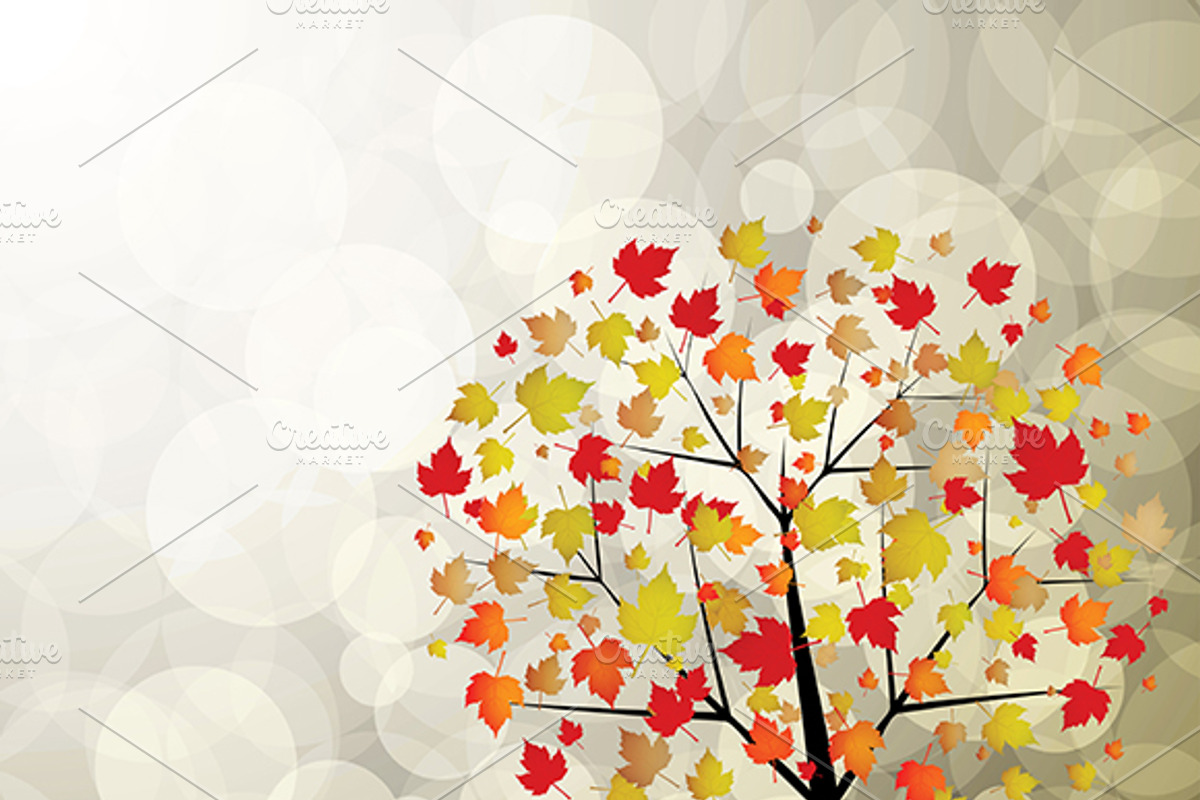 Autumn garden, a Seasonal Illustration by gigello