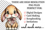 Ellow Gingham Bunny PNG, an Illustration by Daily.Designs (Thumbnail 2 of 6)