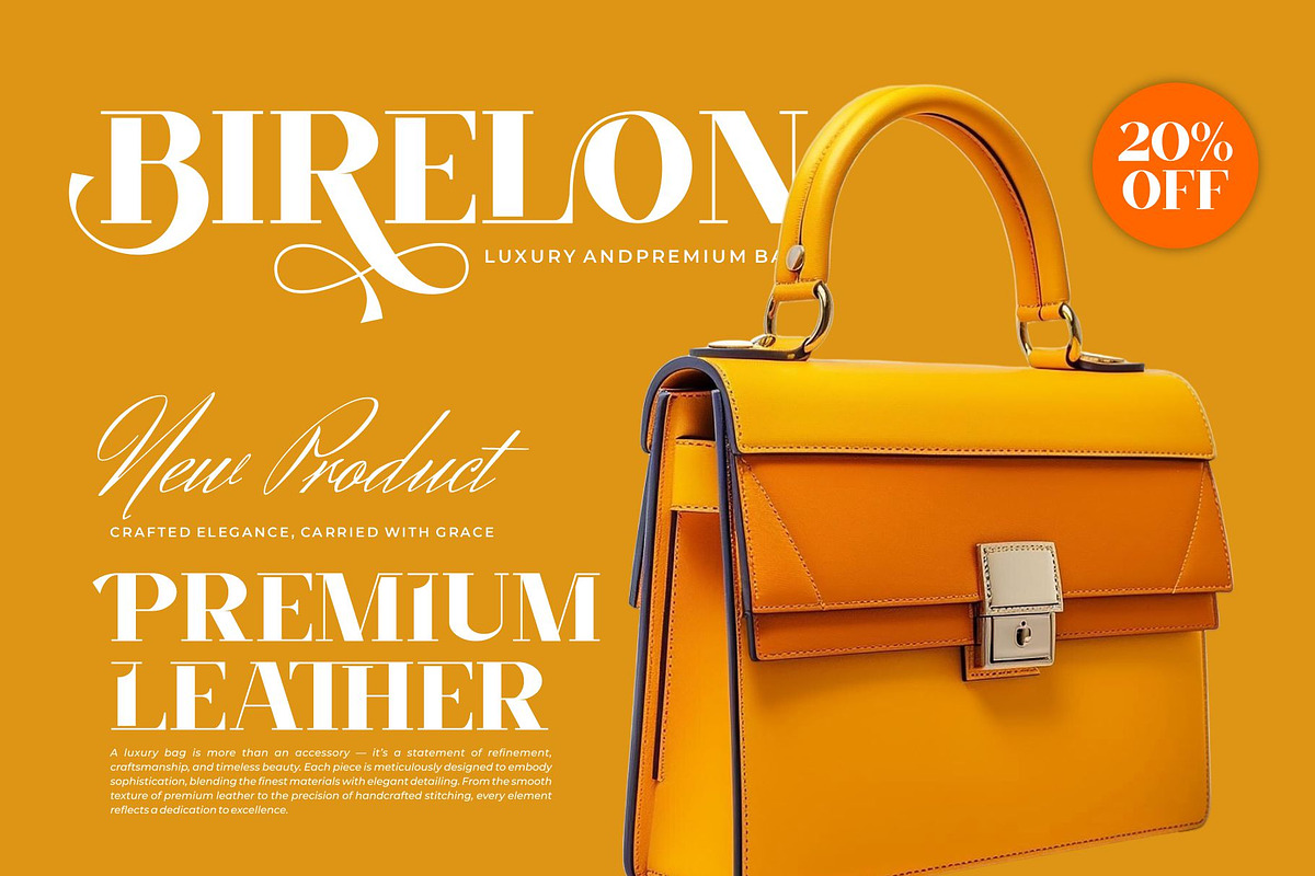 Mothe Nikiez || Elegant Smooth Serif, a Serif Font by Ermedia Studio (Photo 3 of 10)