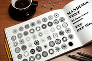 Mandings Dingbat Font, a Symbol Font by Digital Typeface Studio (Thumbnail 6 of 8)