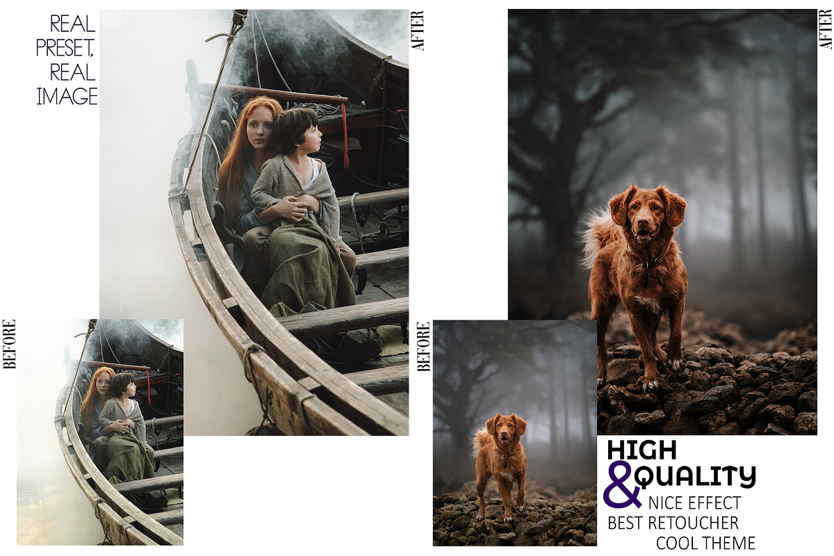 12 Off Gride Photoshop Actions, an Action Add-On by Hue Palettte Studio (Photo 8 of 10)