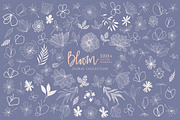 Bloom Floral Pattern Collection, a Pattern Graphic by The Paper Town (Thumbnail 8 of 10)