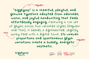 Gigglypop Font, a Handwritten Font by Fontcamp Type Foundry (Thumbnail 4 of 17)