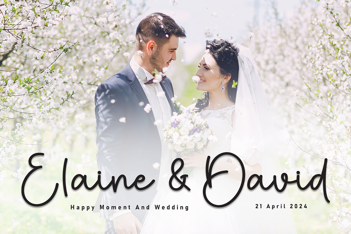 Yasmine Signature | Script Font, a Handwritten Font by Scratchones (Photo 2 of 8)