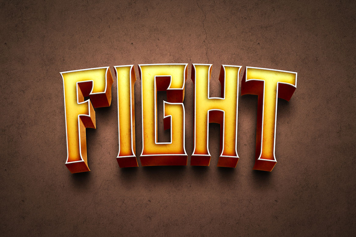 Clash Text Effect, a Layer Style Add-On by dokudokunomi