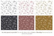 Hummingbird Illustrated Toile Print, a Pattern Graphic by Hughes Studio (Thumbnail 2 of 8)