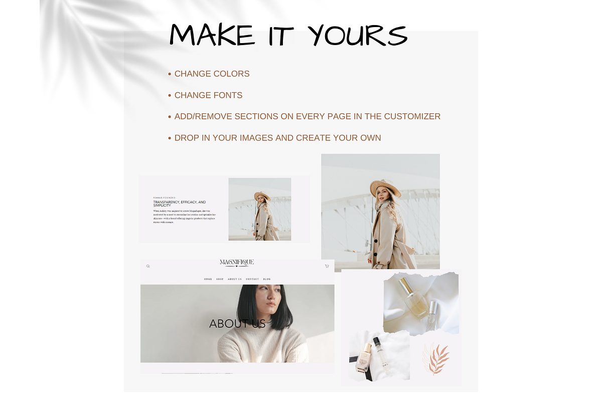 Magnifique template - Shopify Theme, a Templates & Theme by Millennials Marketing (Photo 7 of 10)