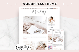 Wordpress Blog Theme, a WordPress Template by Design Pixie