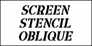 Screen Stencil JNL, a Font by Jeff Levine Fonts (Thumbnail 4 of 5)