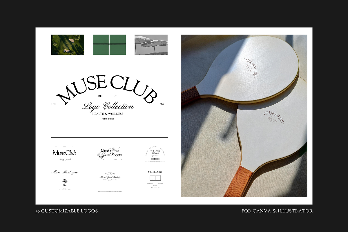 MUSE CLUB | Logo Collection, a Branding & Logo Template by Duet Atelier (Photo 15 of 15)