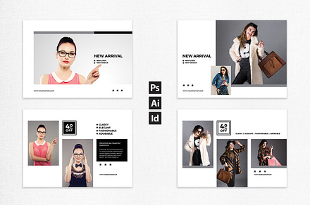 Fashion Postcard Flyer Template
